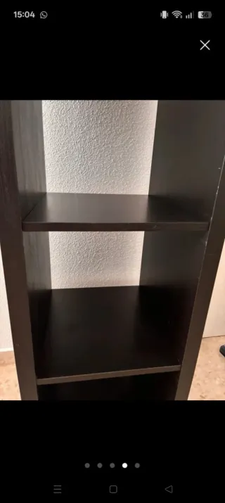 Estantería Kallax Ikea Negra