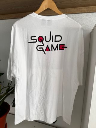 Camiseta Bershka El Juego del Calamar Talla S