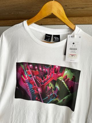 Camiseta Bershka El Juego del Calamar Talla S