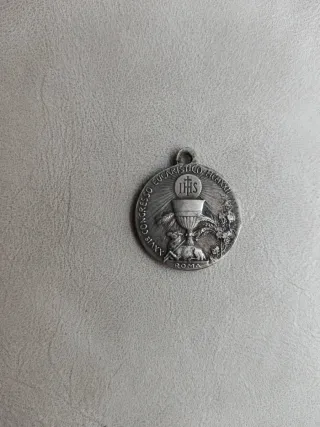 Medalla Plata 1922 Papa Pío XI