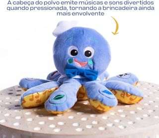 Baby Einstein, juguete musical pulpo de peluche, d