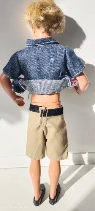 Muñeco Ken Barbie Original Ropa Pelo