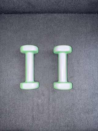 Mancuernas 1 kg (2.2 LBS) verdes