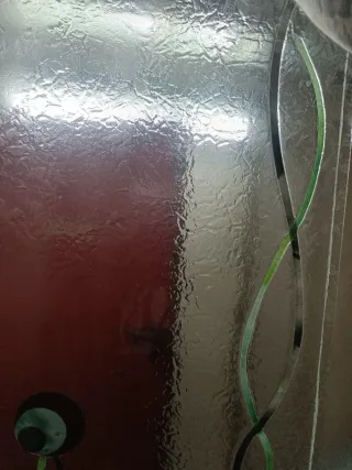 Cristal decorado y granallado