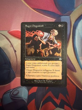 Sogni Disgustosi - Magic The Gathering Carta