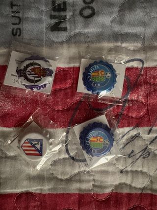 Chapas Getafe, Valladolid y ATM