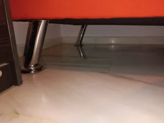 Sofá cama estampado vintage