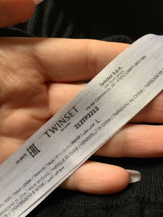 Maxi maglia Twin Set taglia unica