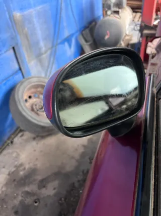 Retrovisor Izquierdo Seat Leon MK2 Rojo