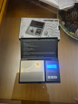 Báscula Digital Mini Bolsillo Profesional