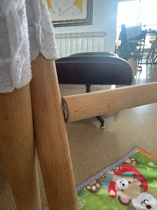 Gimnasio de madera para bebés