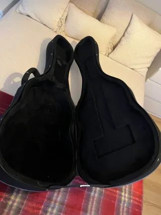 Estuche guitarra clásica/flamenca negro