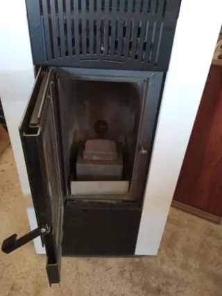 Estufa de pellets EIDER FLORENCIA10EDR Blanco