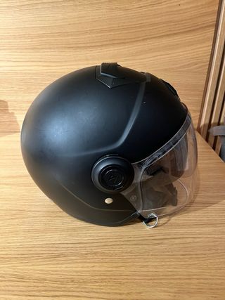 Casco Jet Scorpion Exo City Talla M Negro Mate