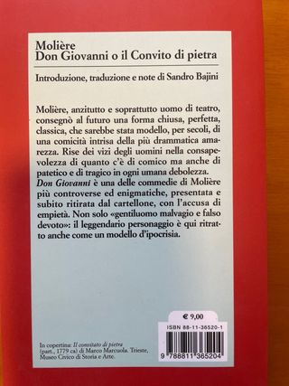Don Giovanni o Il convito di pietra. Testo fran...