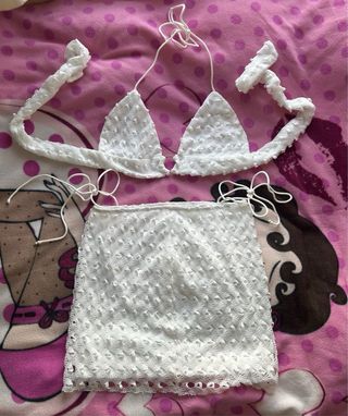 Conjunto fiesta blanco