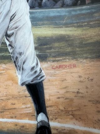 Lote 2 platos béisbol vintage