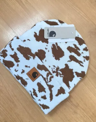 Gorro Carhartt Blanco y Marrón
