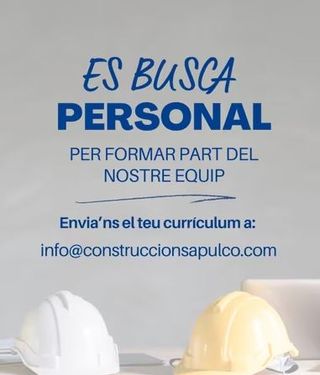 OPERARIO PARA EMPRESA DE REFORMAS
