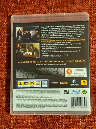 L.A. Noire Complete Edition PS3