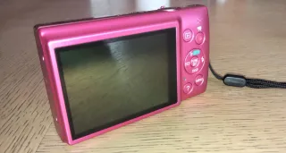 Cámara digital Canon IXUS Rosa + Accesorios