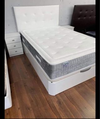 Sofá modular gris tela