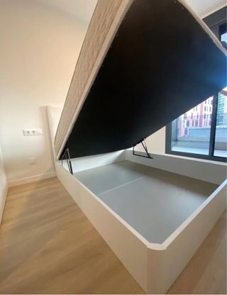 Sofá modular gris tela