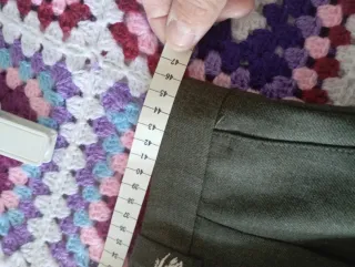 Pantalones Burberrys Vintage Verde Oliva