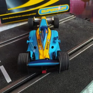 Coche Slot Renault Fernando Alonso Superslot