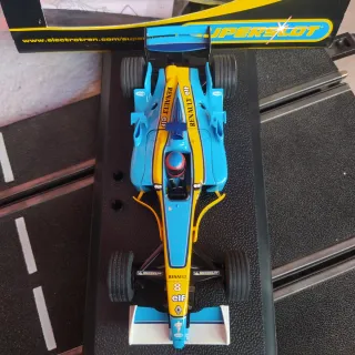 Coche Slot Renault Fernando Alonso Superslot