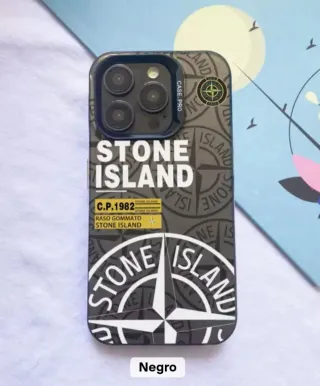 Funda Stone Island iPhone 12 Negra