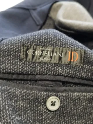 Giacca Corneliani Identity Lana Merino Grigia