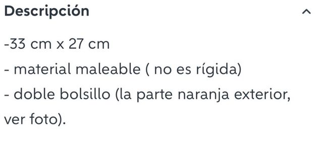 Carpeta Portadocumentos KTM Negra y Naranja