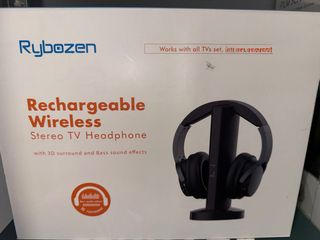 Rybozen Auriculares TV Inalámbricos Recargables
