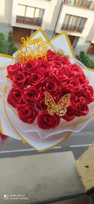 Ramo de rosas rojas San Valentín