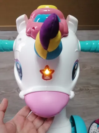 Unicornio Balancín Clementoni 3 en 1