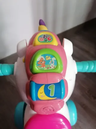 Unicornio Balancín Clementoni 3 en 1