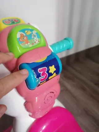 Unicornio Balancín Clementoni 3 en 1