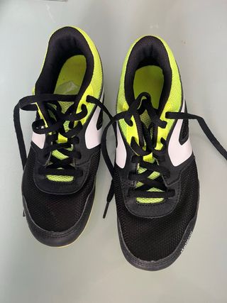 Zapatillas Nike Atletismo Clavos Negras y Amarilla