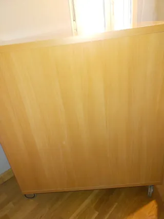 Sinfonier de madera con ruedas