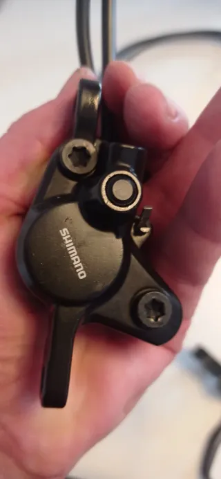 Frenos Shimano MT400 + Pinza Trasera SLX