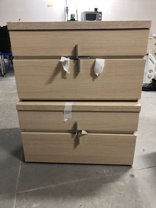 2 Mesitas de Noche Nuevas Madera ? Precio negociab