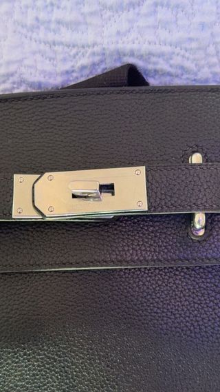 Hermès Togo HAC a Dos PM PHW Negro