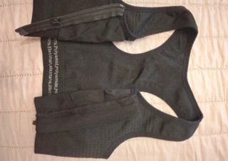 Reggiseno sportivo con zip elasticizzato