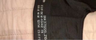 Reggiseno sportivo con zip elasticizzato