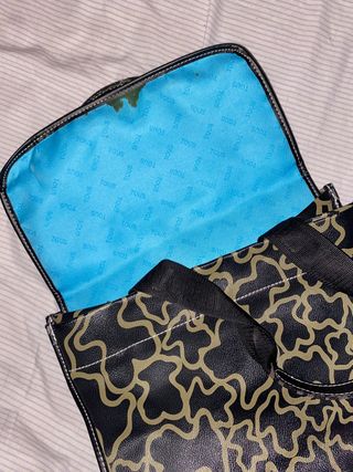 Bolso Tous Negro y Dorado