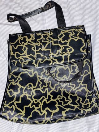 Bolso Tous Negro y Dorado
