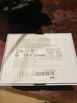 Impresora de etiquetas sin tinta. Bluetooth