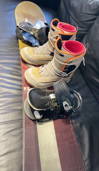 Tabla Snowboard Burton + Bota Sims
