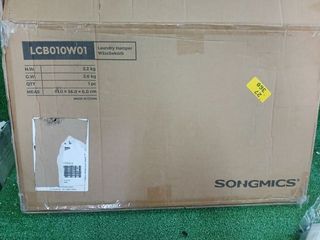 SONGMICS LCB010W01 Cesto de la Ropa Sucia con Tapa